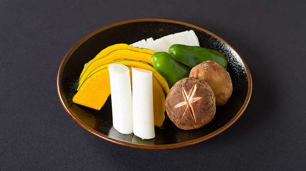 焼野菜盛り合わせ